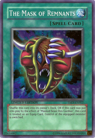 Card Gallery:The Mask of Remnants | Yu-Gi-Oh! Wiki | Fandom