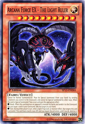 Arcana Force EX - The Light Ruler | Yu-Gi-Oh! Wiki | Fandom