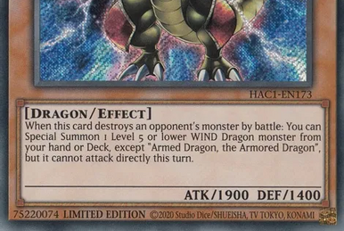 Armed Dragon Thunderbolt, Yu-Gi-Oh! Wiki