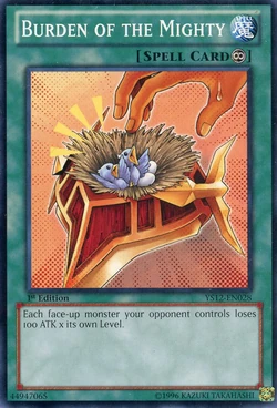 Card Gallery:Burden of the Mighty | Yu-Gi-Oh! Wiki | Fandom