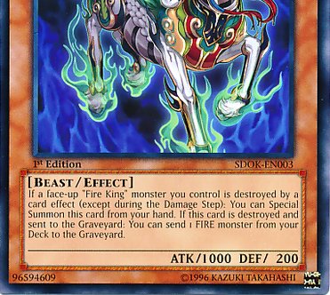 Yu-Gi-Oh! Wiki - Fire King Avatar Kirin