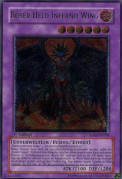 Card Gallery:Evil HERO Inferno Wing | Yu-Gi-Oh! Wiki | Fandom