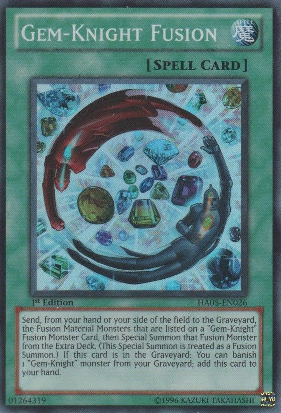 Card Errata:Gem-Knight Fusion | Yu-Gi-Oh! Wiki | Fandom