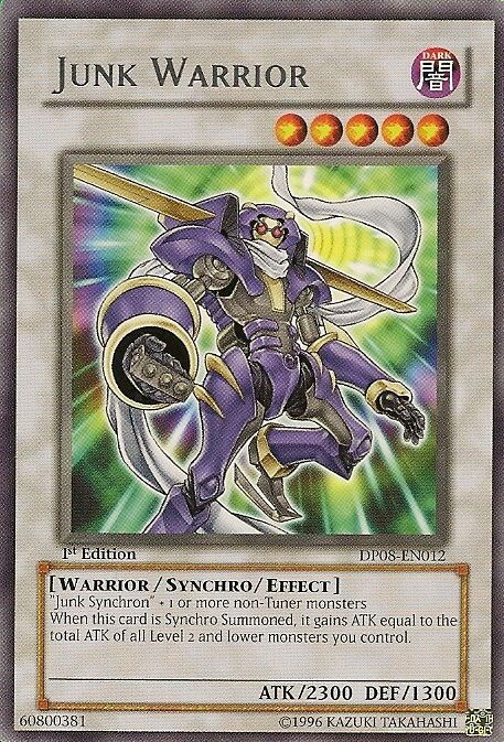 Card Errata:Junk Warrior | Yu-Gi-Oh! Wiki | Fandom