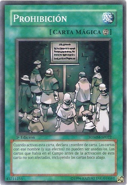 Card Gallery:Prohibition | Yu-Gi-Oh! Wiki | Fandom