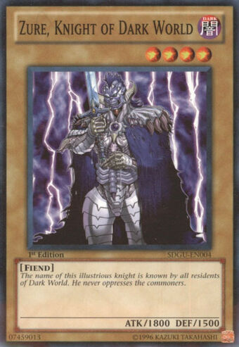 Zure Knight Of Dark World Yu Gi Oh Wiki Fandom