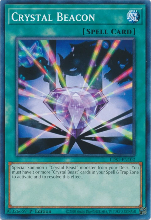yugioh crystal cards Crystal Beast Amethyst Cat - BLCR-EN048 Ultra Rare main image 1