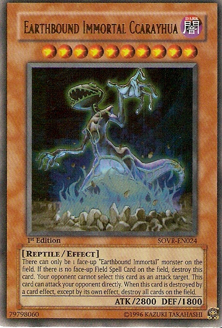 Card Gallery:Earthbound Immortal Ccarayhua | Yu-Gi-Oh! Wiki 