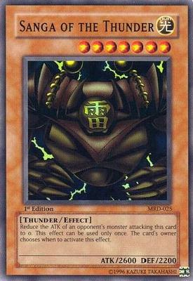 遊戯王 SANGA OF THE THUNDER 1st Ed. エラーカード 遊戯王 SANGA OF THE THUNDER 1st Ed. エラーカード - メルカリ