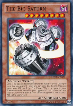 the big saturn yugioh card Amazon.com: Yu-Gi-Oh! - The Agent of Judgment - Saturn (SDLS-EN004) -  Structure Deck: Lost Sanctuary - 1st Edition