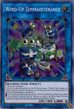 Wind-Up Zenmaintenance | Yu-Gi-Oh! Wiki | Fandom