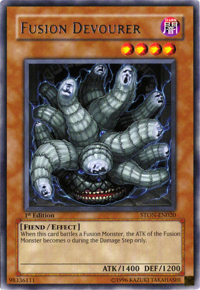遊戯王　FUSION DEVOURER 英語　STON 極美品 遊戯王 FUSION DEVOURER 英語 STON 極美品 Card Gallery:Fusion