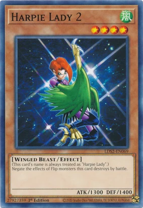 Harpie Lady 2 | Yu-Gi-Oh! Wiki | Fandom