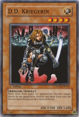 Card Errata:D.D. Warrior Lady | Yu-Gi-Oh! Wiki | Fandom