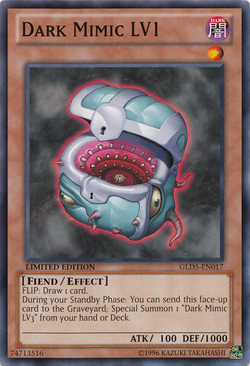 Card Gallery:Dark Mimic LV1 | Yu-Gi-Oh! Wiki | Fandom