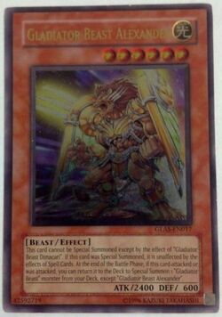 Card Gallery:Gladiator Beast Alexander | Yu-Gi-Oh! Wiki | Fandom