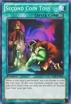 IL GIOCO DEI PERSONAGGI カードゲーム Card Gallery:Second Coin Toss | Yu-Gi-Oh! Wiki | Fandom