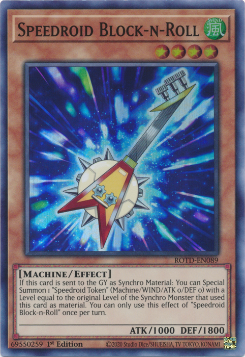 Card Gallery:Speedroid Block-n-Roll | Yu-Gi-Oh! Wiki | Fandom