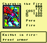 #133 "Charubin the Fire"