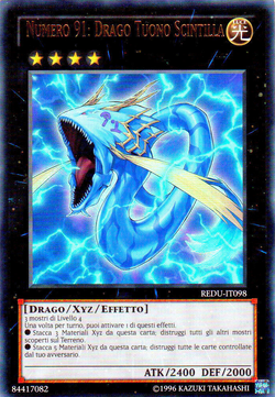 Card Gallery:Number 91: Thunder Spark Dragon | Yu-Gi-Oh