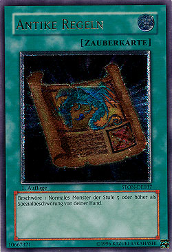 Card Gallery:Ancient Rules | Yu-Gi-Oh! Wiki | Fandom