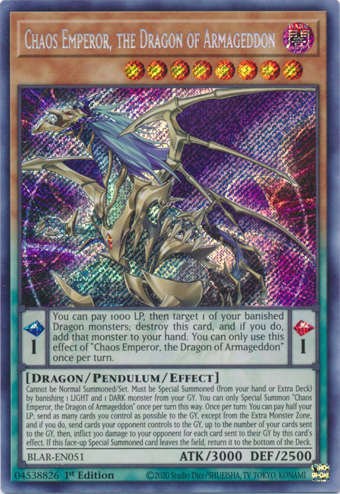 Chaos Emperor the Dragon of Armageddon ***German*** German Chaos Emperor the Dragon of Armageddon ***German*** German