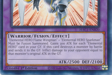 Elemental HERO Darkbright | Yu-Gi-Oh! Wiki | Fandom