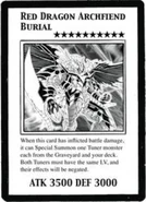 Red Dragon Archfiend Burial