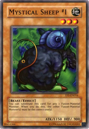 yugioh sheep card Amazon.com: YU-GI-OH! - Blue Sheep Token (LC04-EN004) - Legendary  Collection 4: Joey's World - Limited Edition main image 1