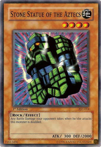 Card Errata:Stone Statue of the Aztecs | Yu-Gi-Oh! Wiki | Fandom