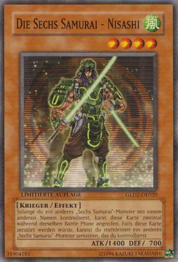 Card Gallery:The Six Samurai - Nisashi | Yu-Gi-Oh! Wiki | Fandom