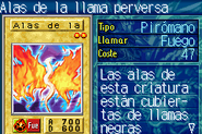 #101 "Wings of Wicked Flame" Alas de la llama perversa