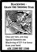 Blackwing - Gram the Shining Star