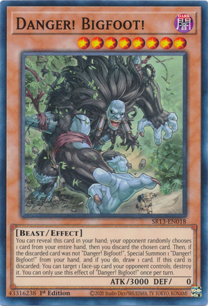 Danger! Bigfoot! | Yu-Gi-Oh! Wiki | Fandom