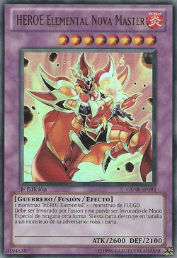 Card Gallery:Elemental HERO Nova Master | Yu-Gi-Oh! Wiki