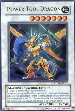 Card Gallery:Power Tool Dragon | Yu-Gi-Oh! Wiki | Fandom
