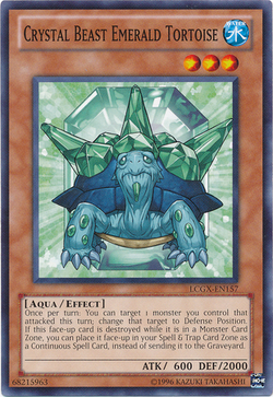 Card Gallery:Crystal Beast Emerald Tortoise | Yu-Gi-Oh! Wiki