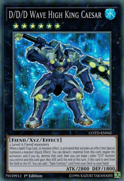 COTD-JP042 - Yugioh - Japanese - D/D/D Wave High King Caesar