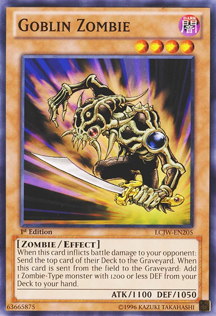 Card Errata:Goblin Zombie | Yu-Gi-Oh! Wiki | Fandom