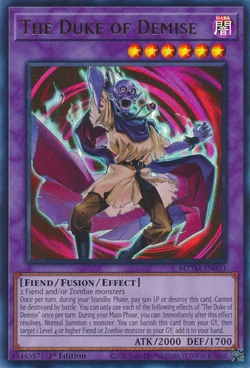 Card Gallery:The Duke of Demise | Yu-Gi-Oh! Wiki | Fandom
