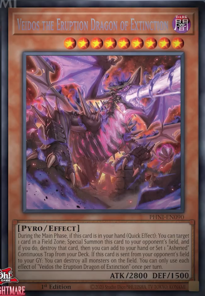 Card Gallery:Veidos the Eruption Dragon of Extinction | Yu