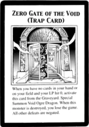 Zero Gate of the Void