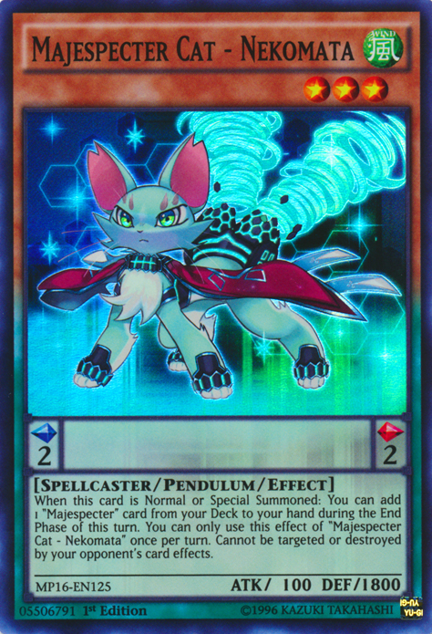 遊戯王 - nekotaro Majespecter Cat - Nekomata | Yu-Gi-Oh! Wiki | Fandom