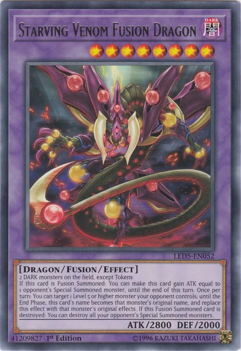 Starving Venom Fusion Dragon Yu Gi Oh Wiki Fandom