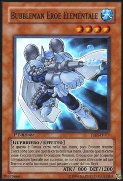 Card Gallery:Elemental HERO Bubbleman | Yu-Gi-Oh! Wiki | Fandom