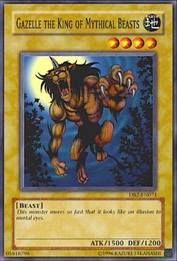 Card Gallery:Gazelle the King of Mythical Beasts | Yu-Gi-Oh! Wiki