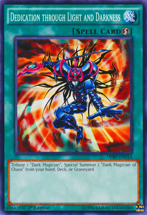 Profet Fejde Klæbrig Dedication through Light and Darkness | Yu-Gi-Oh! Wiki | Fandom