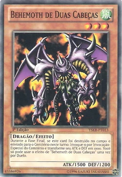 Yu-Gi-Oh! Carta Twin-Headed Behemoth (BP02-EN017) - Battle Pack 2: War Of The Giants - 1st Edition - Common