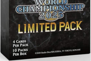 Limited Pack World Championship 2025 | Yu-Gi-Oh! Wiki | Fandom