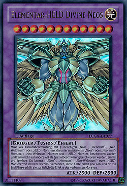 yugioh gx elemental hero divine neos